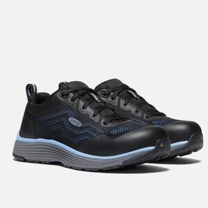 Keen Utility Work (Alumin Toe) Women's Shoes in Black and Blue